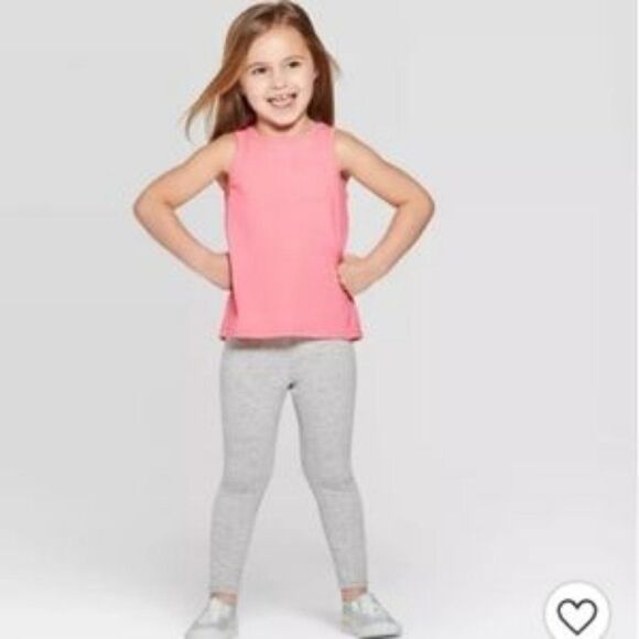 2T Girls Tank Top and Bottom Set - Cat & Jack - Picture 1 of 5